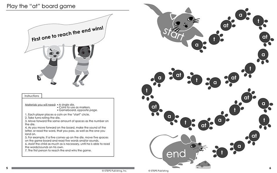 Steps to Reading Book 1 sample page 3